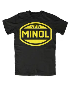 

VEB Minol T-Shirt Black S - 5xl Nostalgia Retro l60 GDR Minol Oriole- show original title