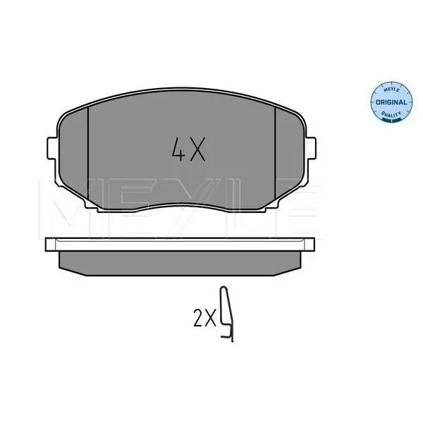 Колодки дисковые передние с антискрип. пластинами\ Mazda CX-7 2