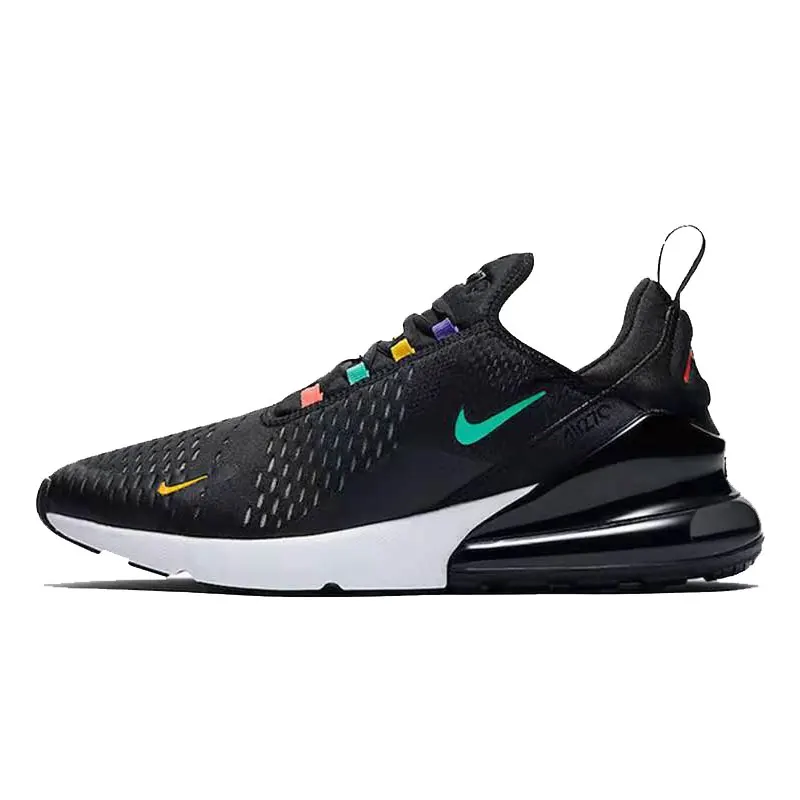 Оригинальные оригинальные женские кроссовки для бега NIKE Air Max 270, спортивные уличные прочные дышащие кроссовки, дизайнерская обувь, AH6789-601 - Цвет: AH6789-023