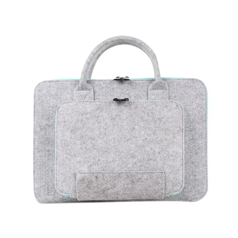 

13 15.6 17 Inch Super Light Wool Felt Laptop Bag For Macbook Lenovo Dell Hp Asus Computer Bag Notebook Case