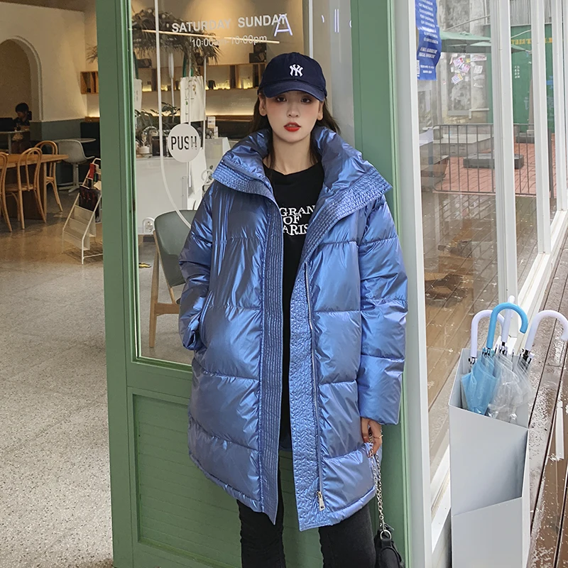 

2020 New Winter Jacket High Quality stand collar Coat Women Fashion Jackets Winter Warm Woman Clothing Casual loose Parkas