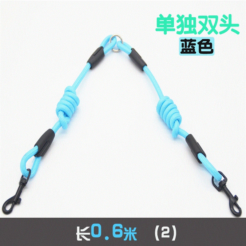 Dog Rope Dog Traction One for Two Two-headed Teddy Small Dieren Benodigheden Hond Small Dog Collar Dog Accessories DD6D69