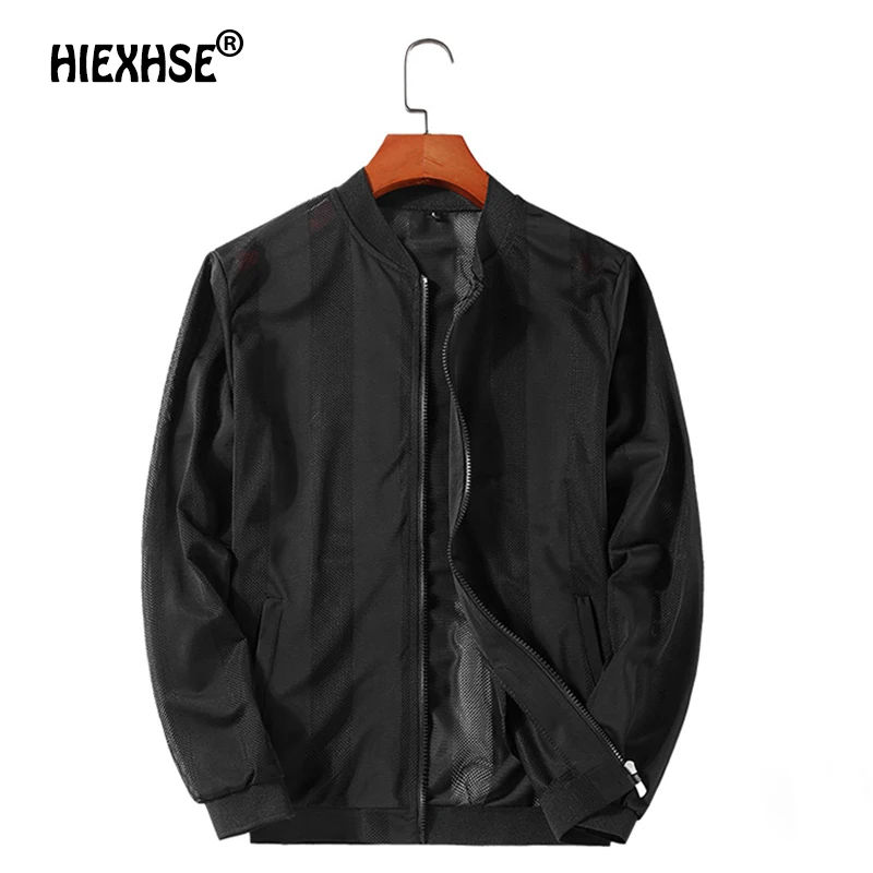 

Summer Men Sunscreen Jackets Fashion Men Streetwear Coats Male Outwear Thin Breathable Coats Sun Protective Jackets Clothing