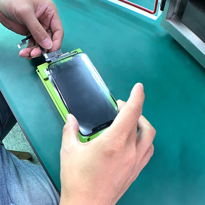 Sameking новая форма для iphone11 11 pro xr lamiantion Зеленая форма для IPhone X