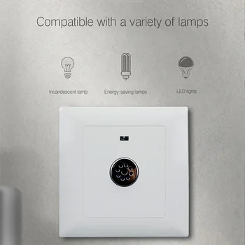 

Intelligent Acoustic Light-Operated Switch Sound Voice Sensor Intelligent Auto On Off Light Switch Home Improvement