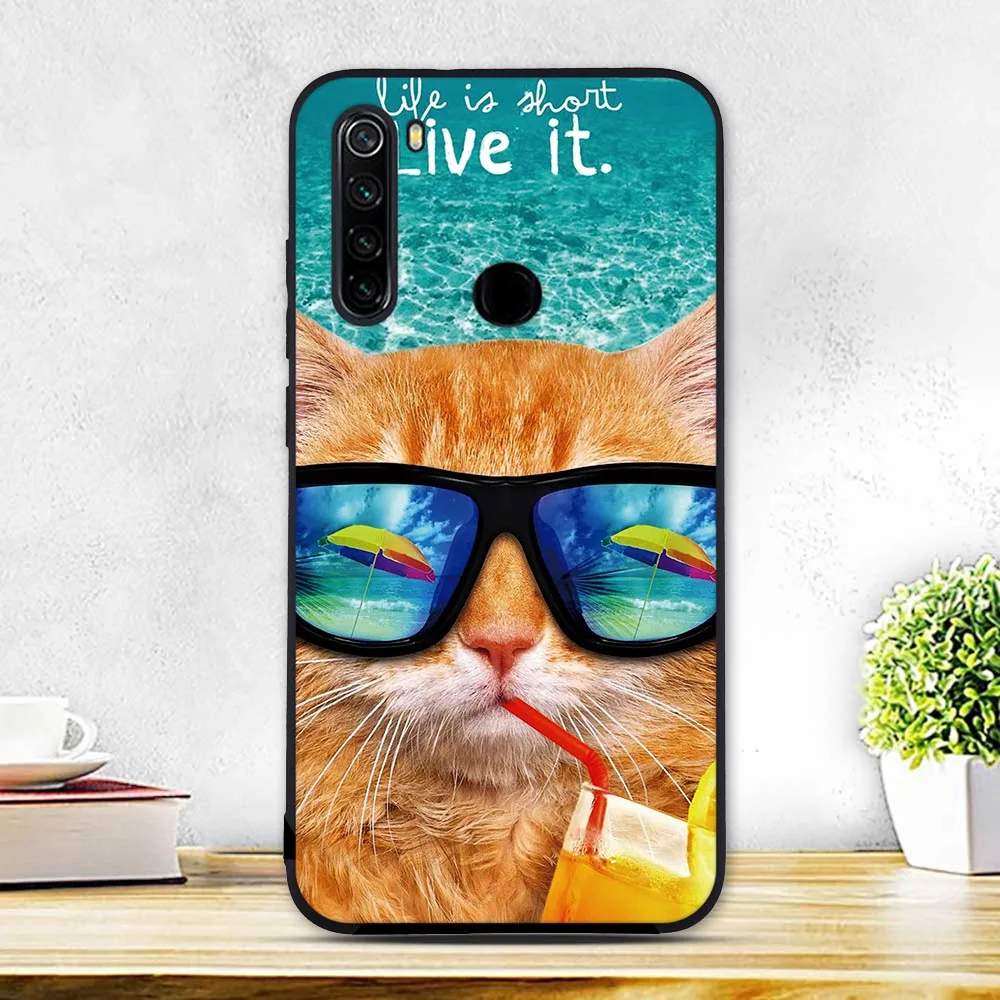 12 Чехол для Xiaomi Redmi Note 8, чехол, силиконовый мягкий ТПУ чехол для телефона, для Fundas Redmi Note 8, чехол для Redmi Note8, задняя крышка - Цвет: 12