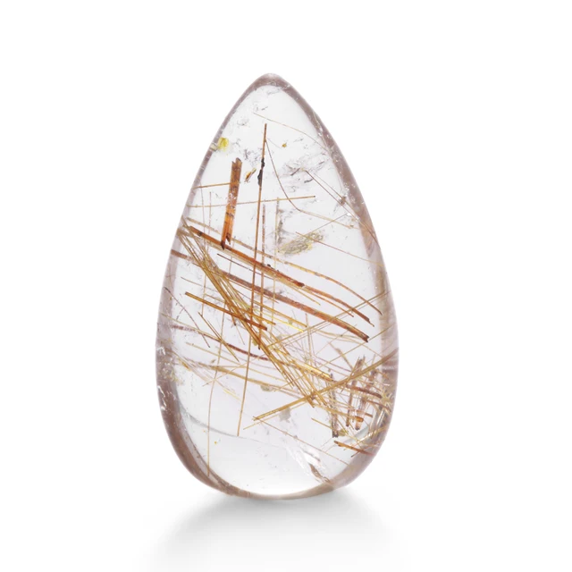 1pcs Natural Genuine Gold Hair Rutile Quartz Mineral Specimens