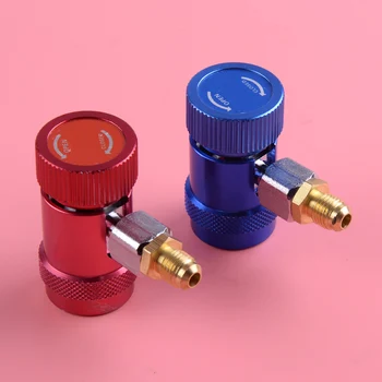 

CITALL 2Pcs R1234yf Car Refrigerant Air Conditioning Adapter Quick Connector Accessories