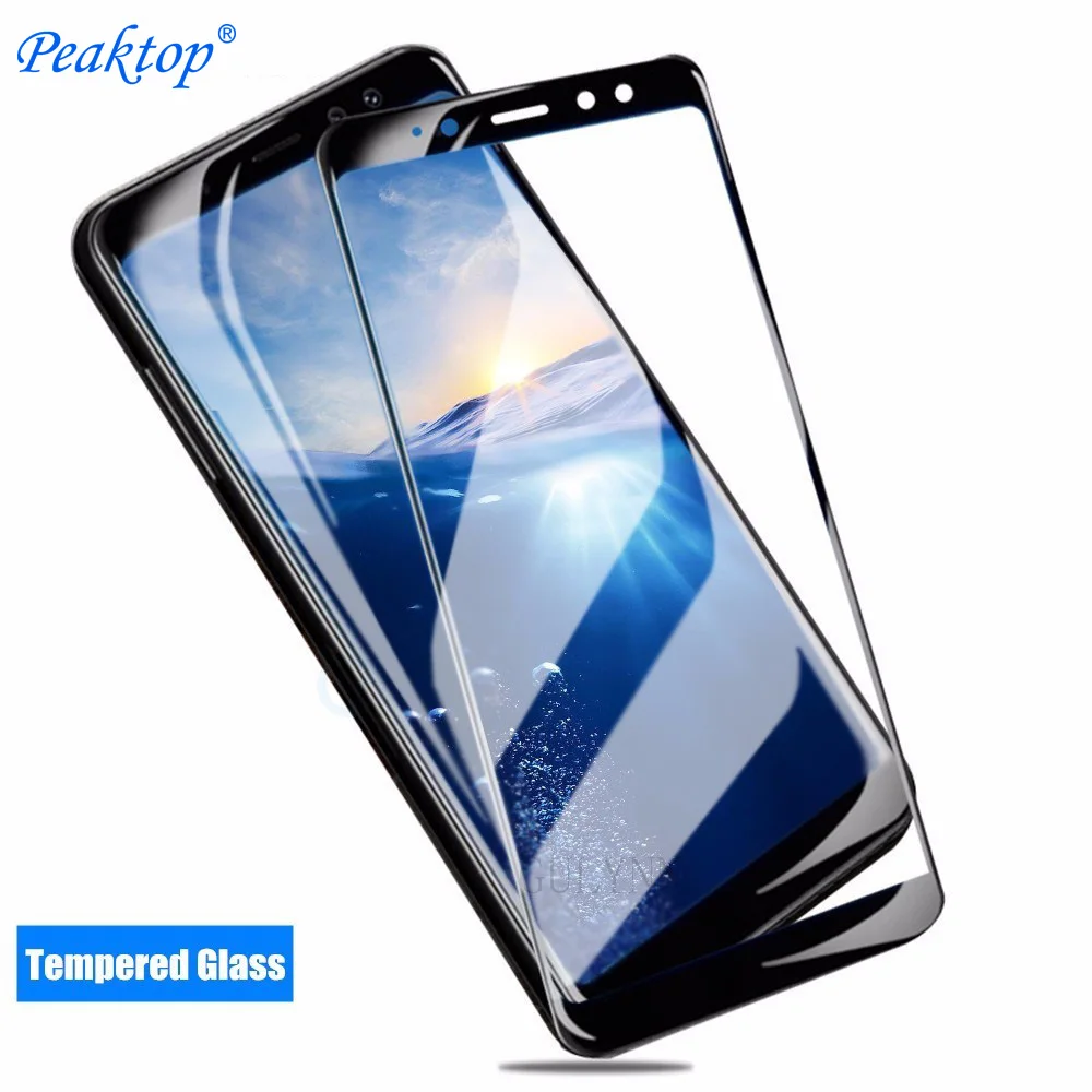 

3D Full Cover Tempered Glass on the For Samsung Galaxy A6 A8 J3 J4 J5 J6 J7 J8 Prime Plus 2017 2018 Screen Protector Film Cover