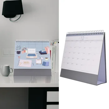 

1 Pc Desk Calendar Sturdy Desk Calendar Schedules Calendar for Home