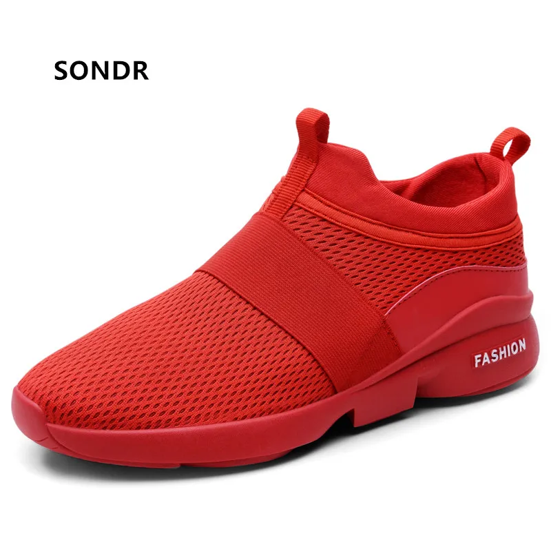 

2019 New Fashion Classic Men Shoes Women Mesh Shoes Comfortable Breathable Non-leather Casual Lightweight Mens Shoes