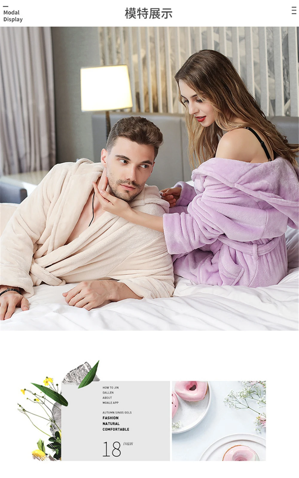 Women winter bathrobe with Hooded noble couple warm thick flannel velvet robes roupao feminino loose soft homewear sleepwear