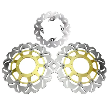 

3pcs Motorcycle Front Rear Brake Disc Rator Stainless Steel for Honda CBR600F CBR600F SPORT 2001 2002 2003 2004 2005 2006 2007