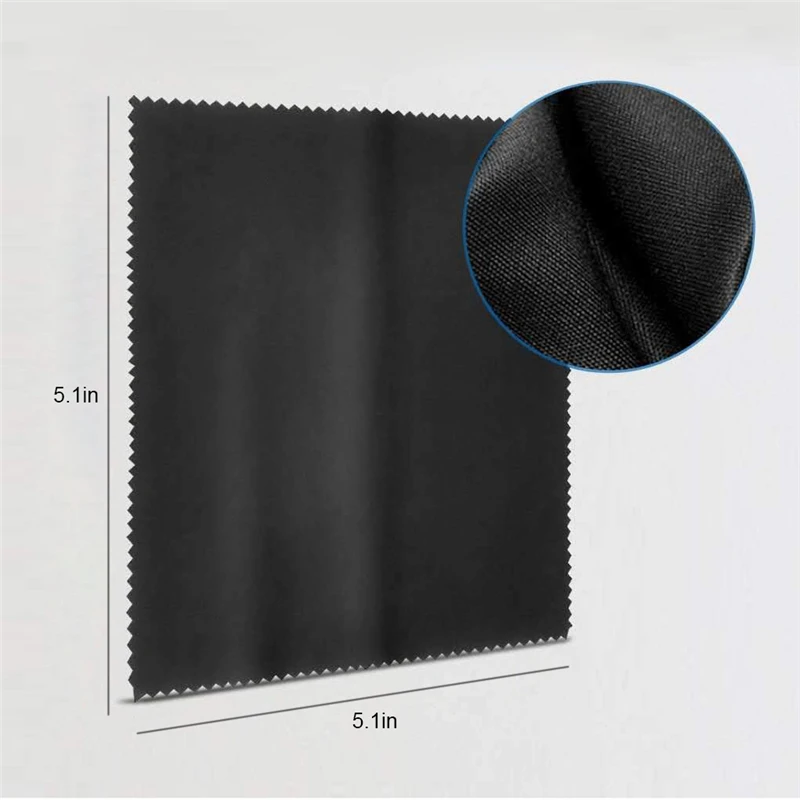 100pc Microfiber Cleaning Glasses Cloths for Delicate Surfaces Lenses Eyeglasses Cell Phone Screens Camera Lenses Jewelry Cleani 6
