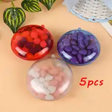 3 размера пластиковые формы бомбы для ванны DIY Бомба для ванны формы для солевых шаров крафтовые подарки Рождественское украшение случайный цвет 5 шт набор