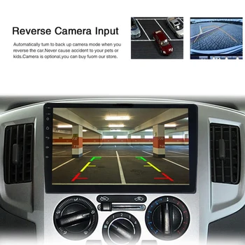 

New 2 Din Car Press Radio Stereo9 Inch Android 8.1 Quad Core GPS WIFI MP5 Player + 1 Rear Camera With 4 LEDs