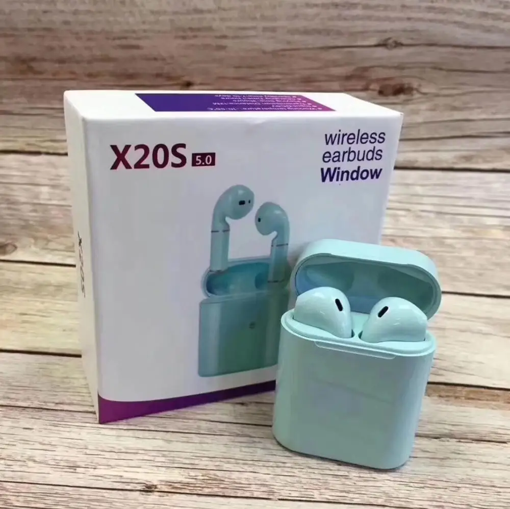 

Bluetooth earbuds X20S wireless headset with charging box bluetooth 5.0 earphone