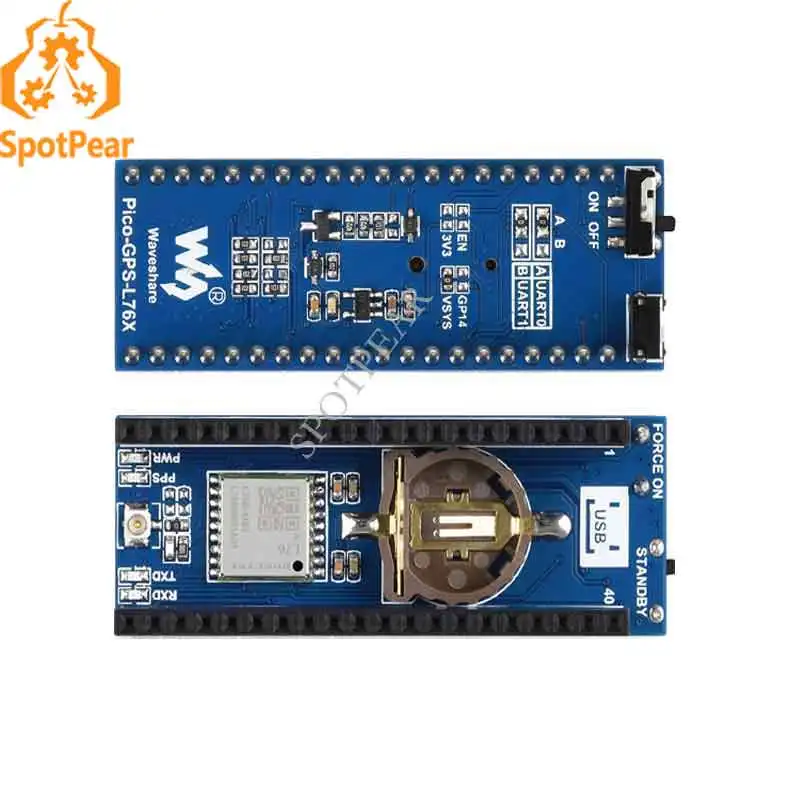 

Raspberry Pi Pico L76B GNSS Module GPS / BDS / QZSS Support