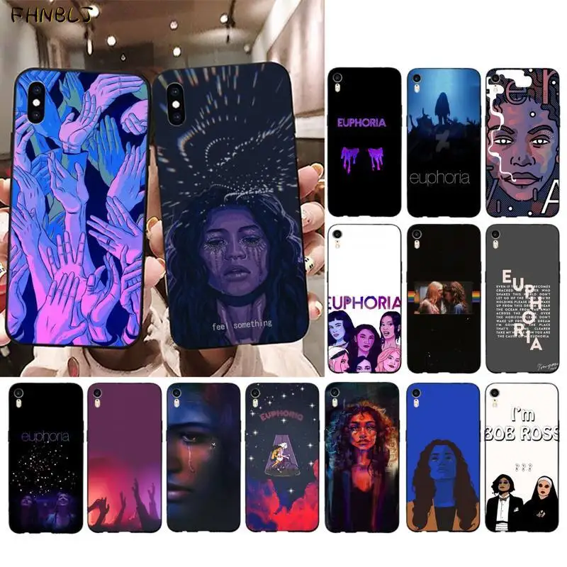 FHNBLJ American TV Series Euphoria Luxury Unique Design Phone Cover for iPhone 11 pro XS MAX 8 7 6 6S Plus X 5 5S SE 2020 XR FHNBLJ American TV Series Euphoria Luxury Unique Design Phone Cover for iPhone 11 pro XS MAX 8 7 6 6S Plus X 5 5S SE 2020 XR