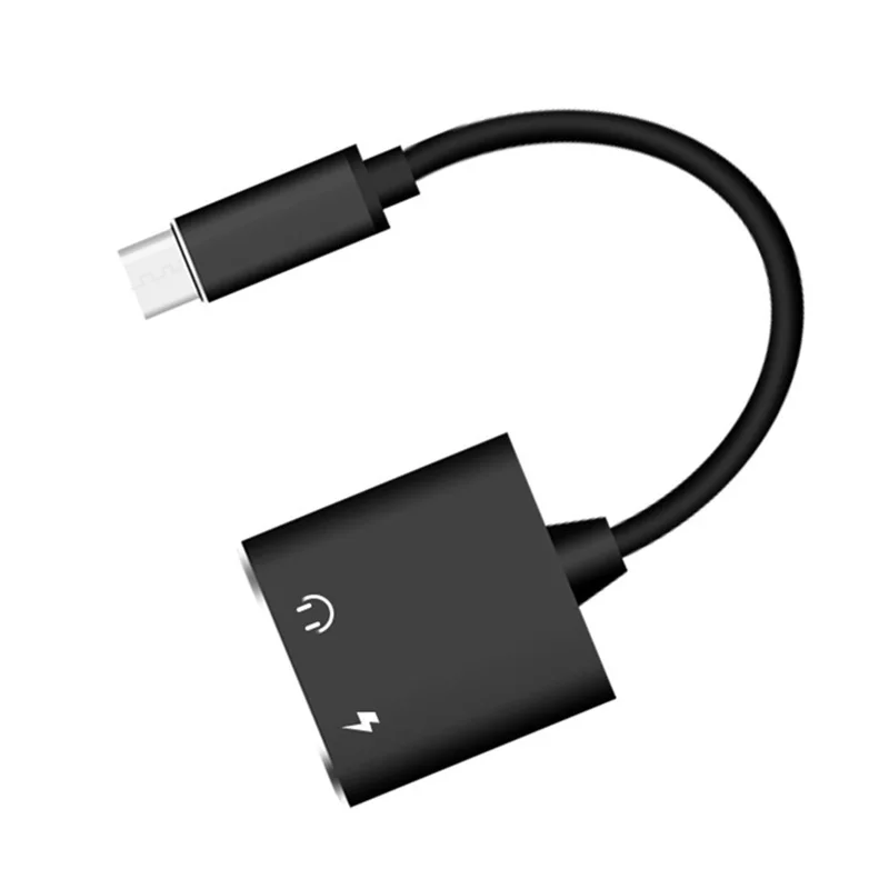 Адаптер Usb Type C зарядное устройство аудиокабель 2 в 1 разъем на 3 5 мм Aux конвертер