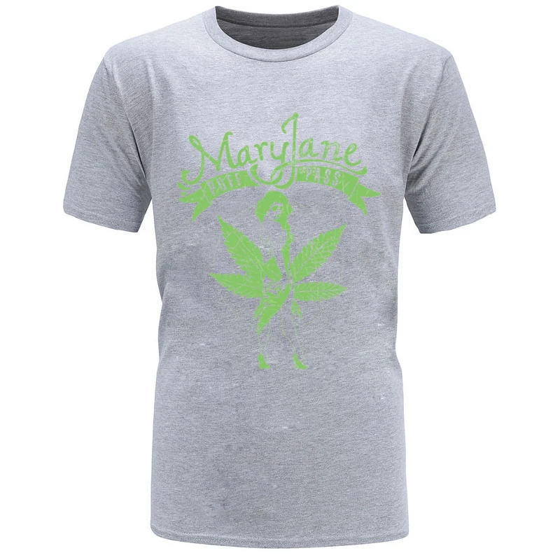 Tricou_Mary_Jane_2920 Tees On Sale Crewneck Printed On Short Sleeve 100% Cotton Mens T Shirts Summer Tops T Shirt Tricou_Mary_Jane_2920 grey