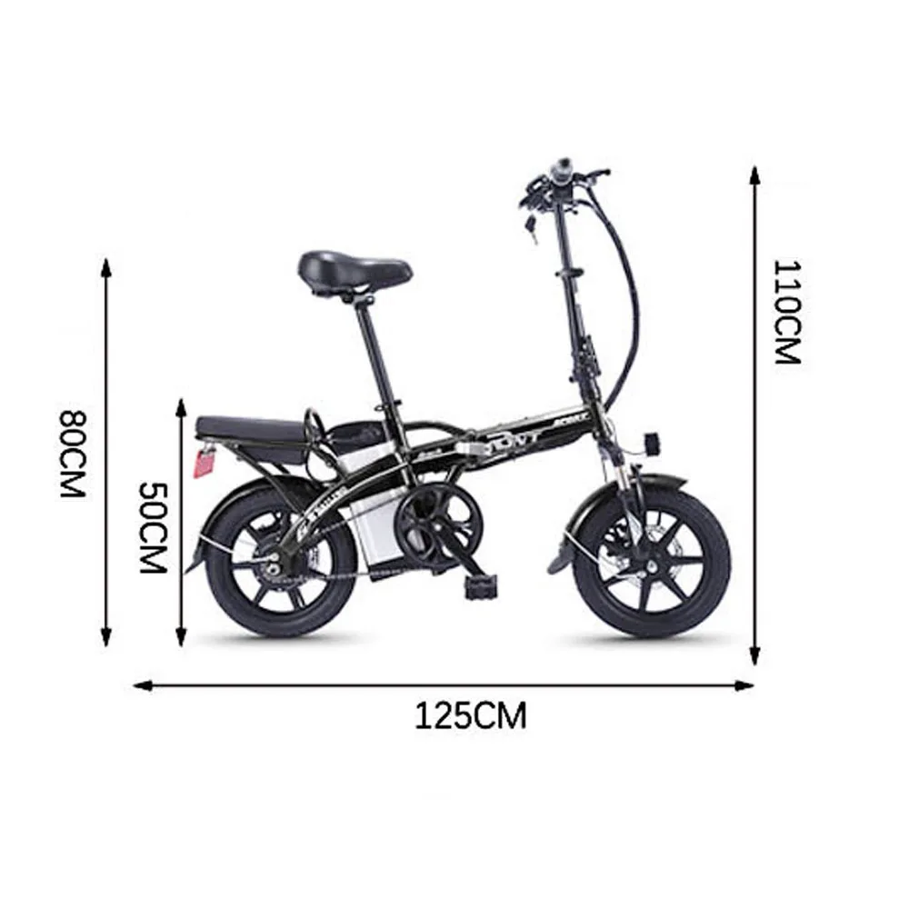 Flash Deal E Bike Scooter Two Wheels Electric Bicycle Brushless Motor 250W 48V Folding Smart Two Wheels Electric Scooter For Adult 11