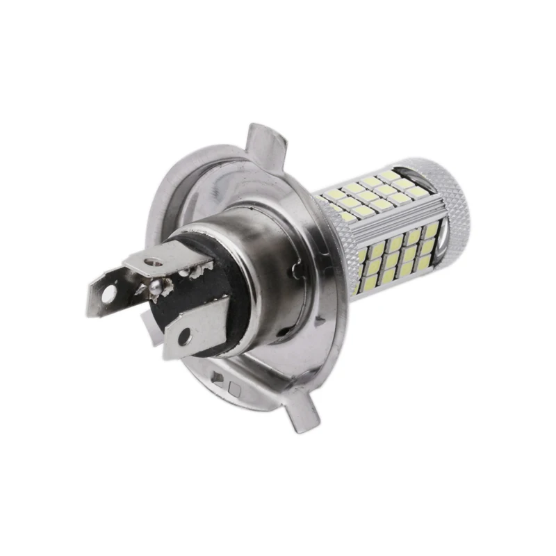 DC 12 В H4 2835 63 светодиодный 6000K автомобильный проектор Противотуманные фары дальнего света Белый Новый 23GC