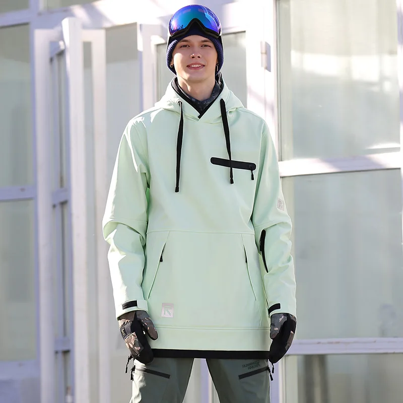 Winter Ski Suit RUNNING RIVER Men Snowboarding Hoodie Hooded Outdoor Sports Ski Snowboard Jacket 1255