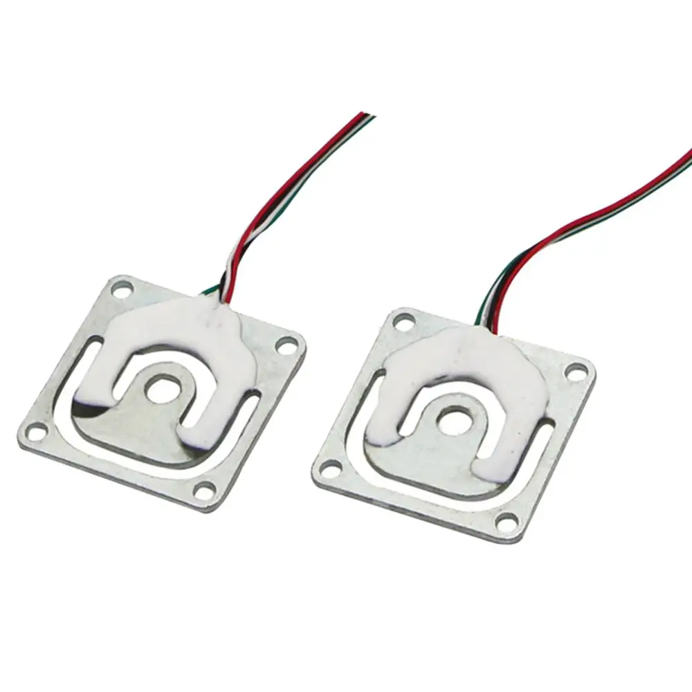 Weigh Sensor Thread Hole 50kg Bridge Resistance Strain Body Weighing Load Accessories Tool Sensor DIY Kit 4pcs