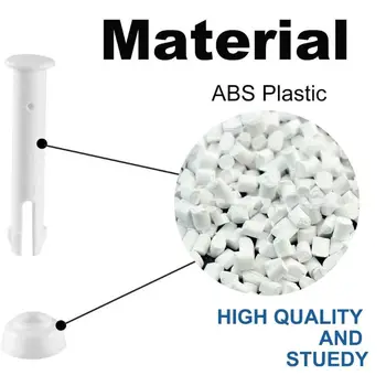 

10Pcs Plastic Pool Joint Pins and Seals for Intex 13ft-24ft Metal Frame Pools