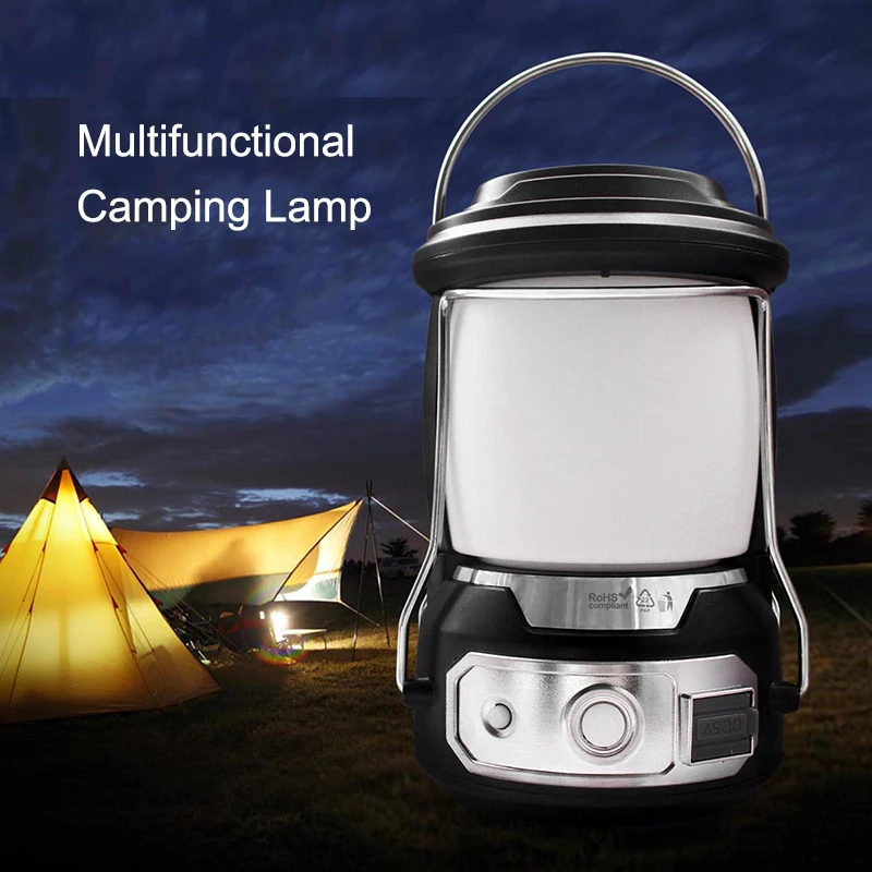 

New Multifunctional Outdoor Camping Light LED Rechargeable Portable Emergency Lighting SF66