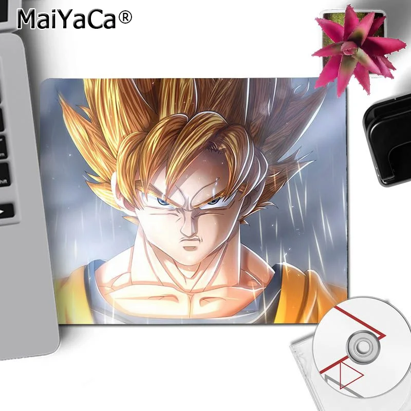 MaiYaCa ваши собственные коврики мультфильм Dragon Ball Аниме Гоку геймер скорость мыши розничная небольшой резиновый износостойкий коврик для мыши резиновый коврик для мыши коврик