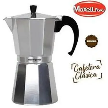 ITALIAN COFFEE MAKER 9 CUPS ALUMINUM EXTRA RESISTANT SILICONE GASKET
QUALITY