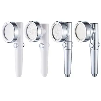 

Detachable ABS Handheld Shower Head High Pressure Water Saving Adjustable One Key Water Stop Switch Bathroom Sprinkler