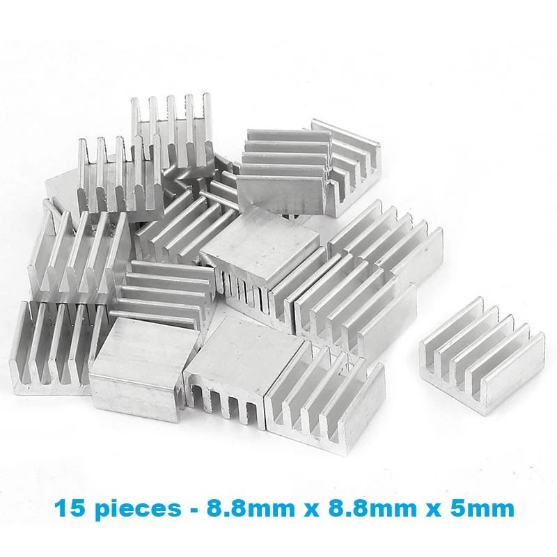 Graphics Card Cooler Heat sink Kit,33pcs Radiator Aluminum Heatsink w/ Thermal Adhesive Adhesive Tape GPU,VGA Video Card Heating — view 5