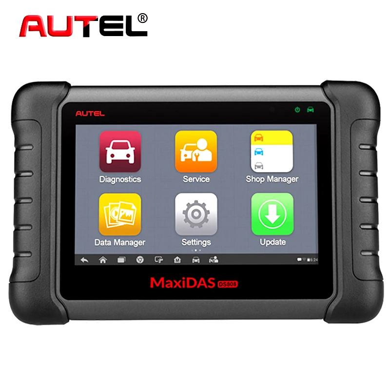 Autel MaxiDAS DS808 автоматический диагностический инструмент OBD2 сканер ключ кодирования кода читатель расширенная версия DS708 та же функция, что и MS906