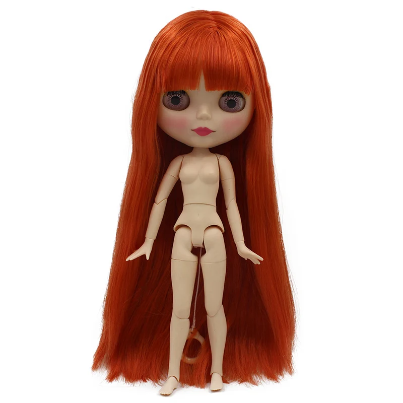 Blyth BJD кукла, Blyth кукольные телесного цвета по индивидуальному заказу Кофе куклы может изменить макияж и платье, 12 дюймов мяч шарнирные № 3 - Цвет: NO.51