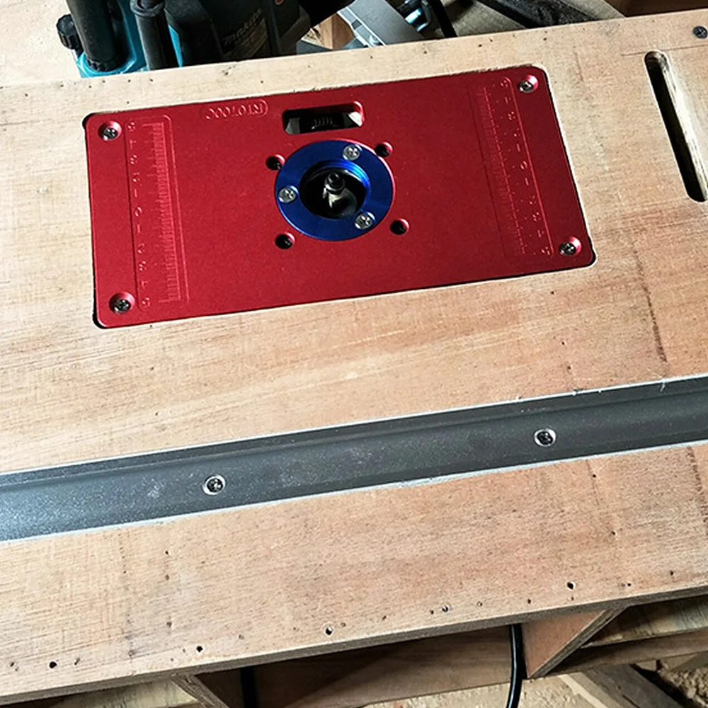 Aluminum Woodworking Tools Trimming Machine Auxiliary Tools Flip Board DIY hand Trimming Machine Tools For universal