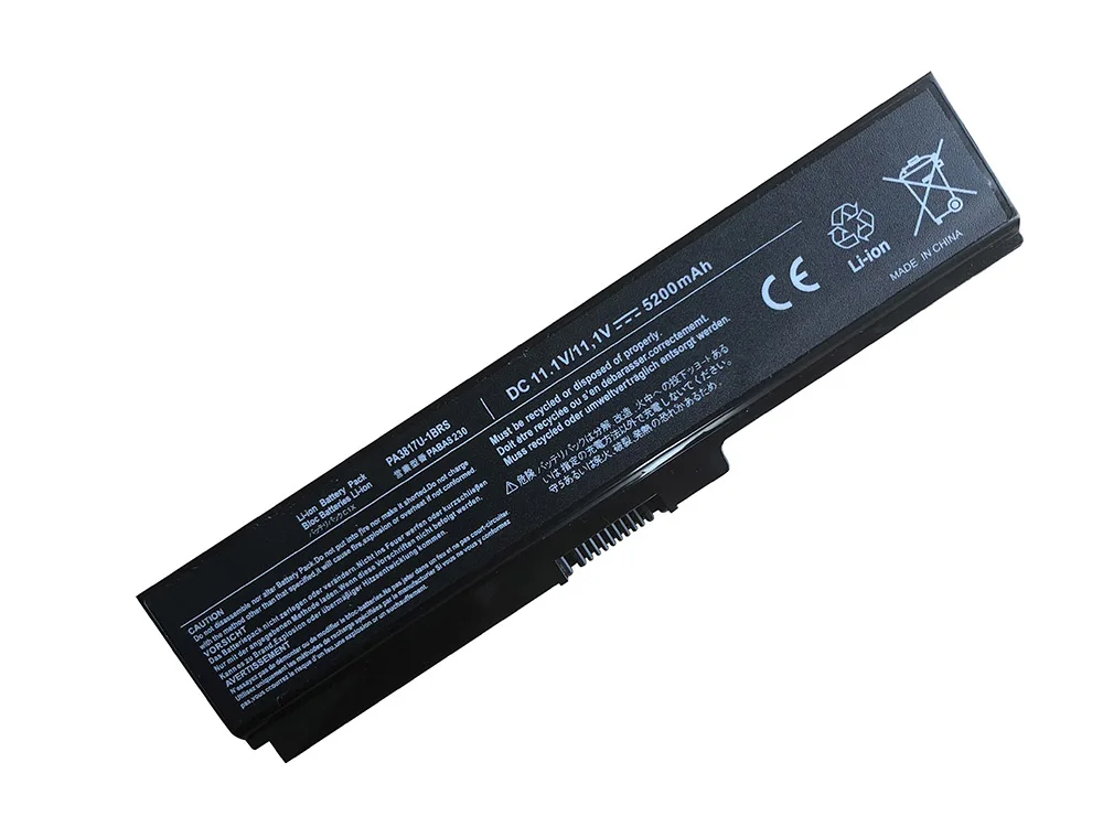 Аккумулятор для ноутбука Toshiba PA3816U 1BAS 1BRS Satellite A660 C600 L510 L700 L700D L730 L740 L750 L755 L770|battery for