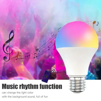 

15W Smart Led Lamp Bulb Voice Control RGB+CCT Wifi Leds Bulb Dimming Light Bulbs Indoor Lighting Night Light For Home