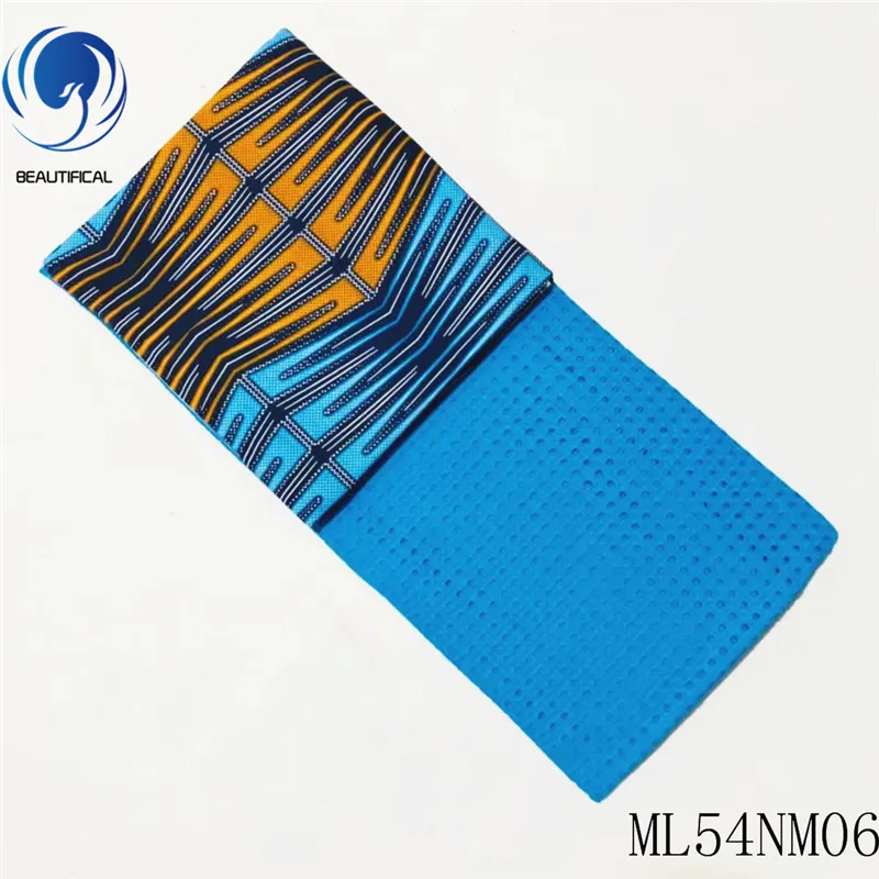 Красивая ткань с принтом высокого качества воск Анкары 3 ярда смешанные