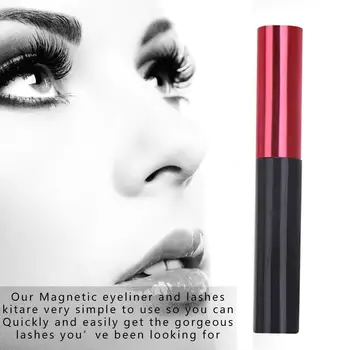 

1Pcs Liquid Eyeliner Waterdichte Magnetische Eyeliner Langdurige Up Voor Make Zweet-Proof Sneldrogend Magneten Wimpers W8S2