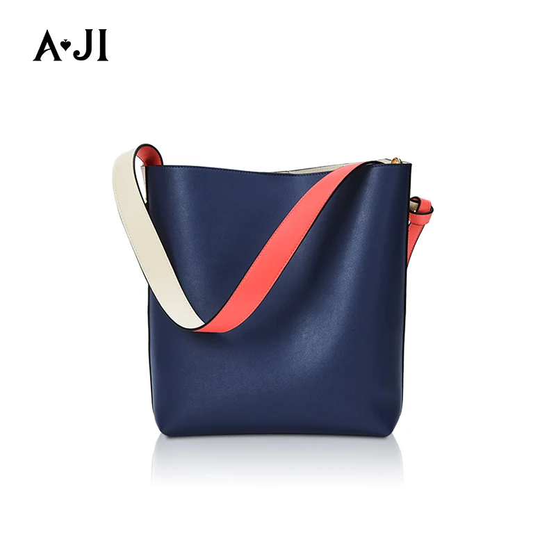 

AJI Women Fashion Tote Bag Crossbody Shoulder Bag Double Side Shopping Handbag Large Capacity Casual PU A5337