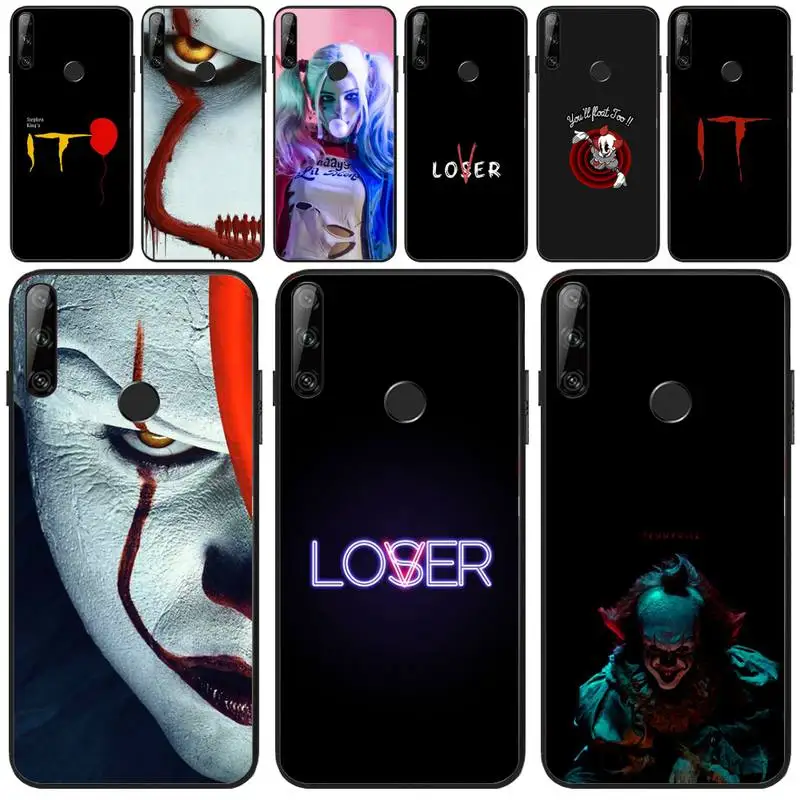 

ByLoving Stephen King s It pennywise Phone Case Cover For Huawei Y5 Y6 Y7 Y9 Prime Pro II 2019 2018