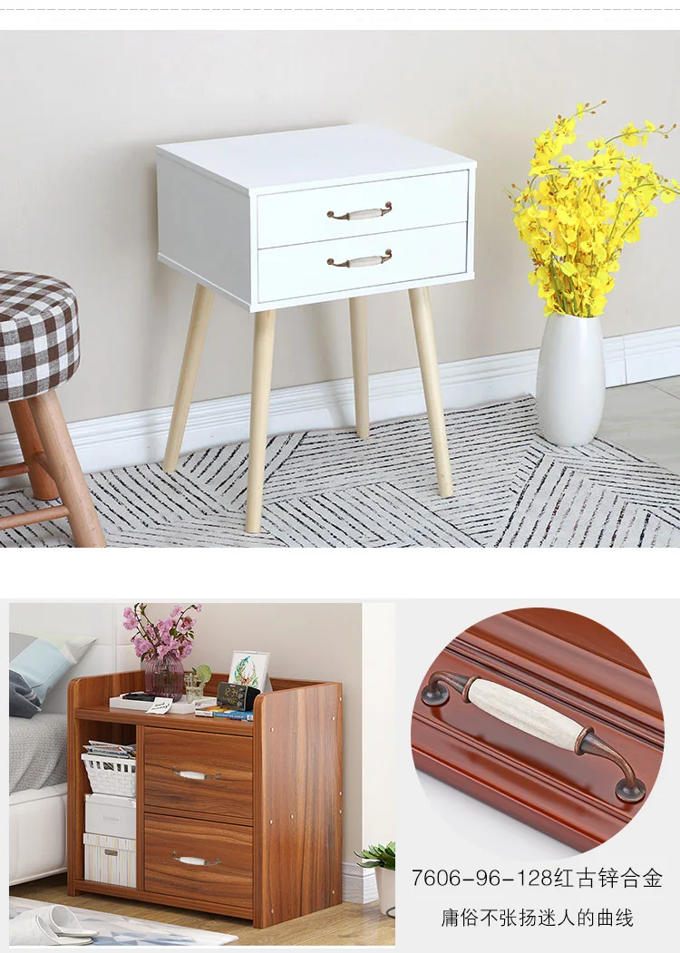 Zinc Alloy Pastoral Style European Style Modern Minimalist Cabinet Handle Wardrobe Door Handle Kitchen Door Handle Ceramic Handl