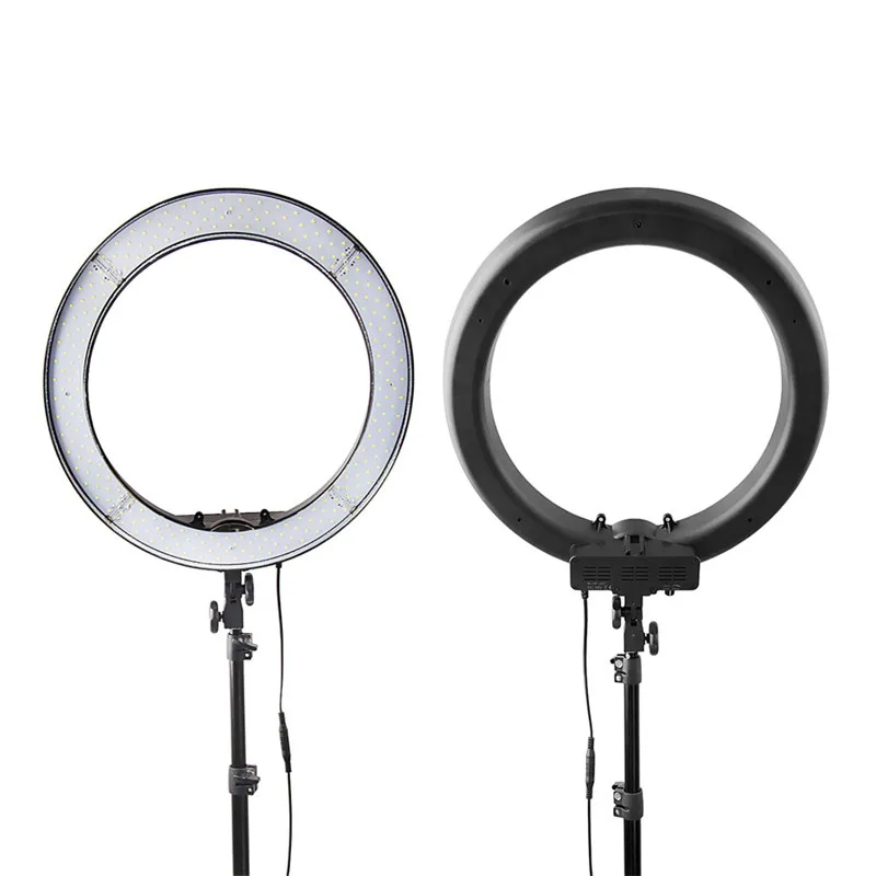 FOSOTO RL-18 photography lighting Dimmable 55W 5500K Ring Lamp Camera Photo Studio Phone Video Led