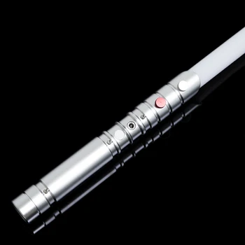 

YDDPLUS Foc Fx Lightsaber Replica Metal Laser Lightsaber Sword RGB 16 Color Changing Heavy Dueling Lightsaber With 3 Sets Sound