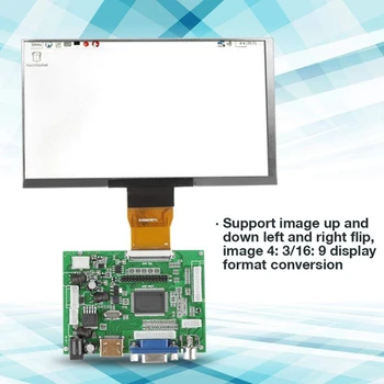 

7Inch Lcd Display Module Hdmi Vga Socket 50Pin 1024X600 Ips Monitor Sn for Raspberry Pi 3/2