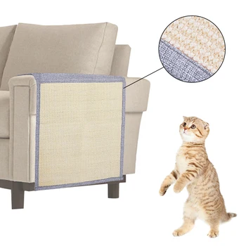 

Furniture Protect Cat Kitten Scratch Board Pad Sisal Scratcher Mat Claws Care Cat Toy Product Sofa Scratching Post Protect