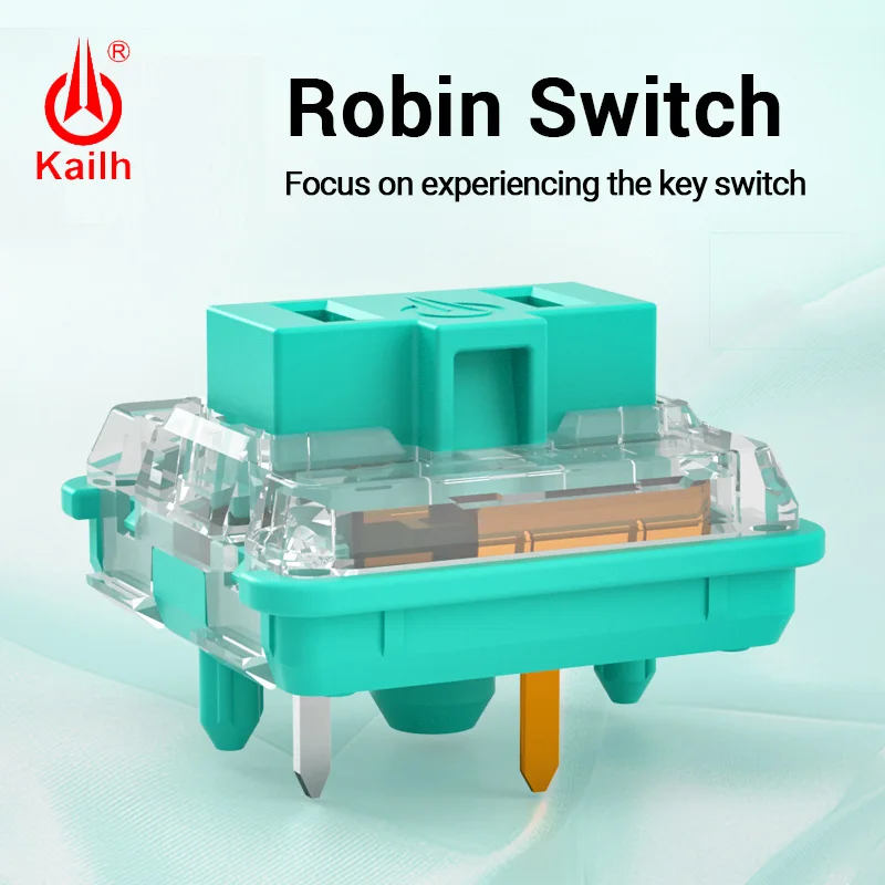 Kailh low profile Switch Chocolate Keyboard Switch RGB SMD kailh Mechanical Keyboard white stem clicky hand feeling Robin Switch